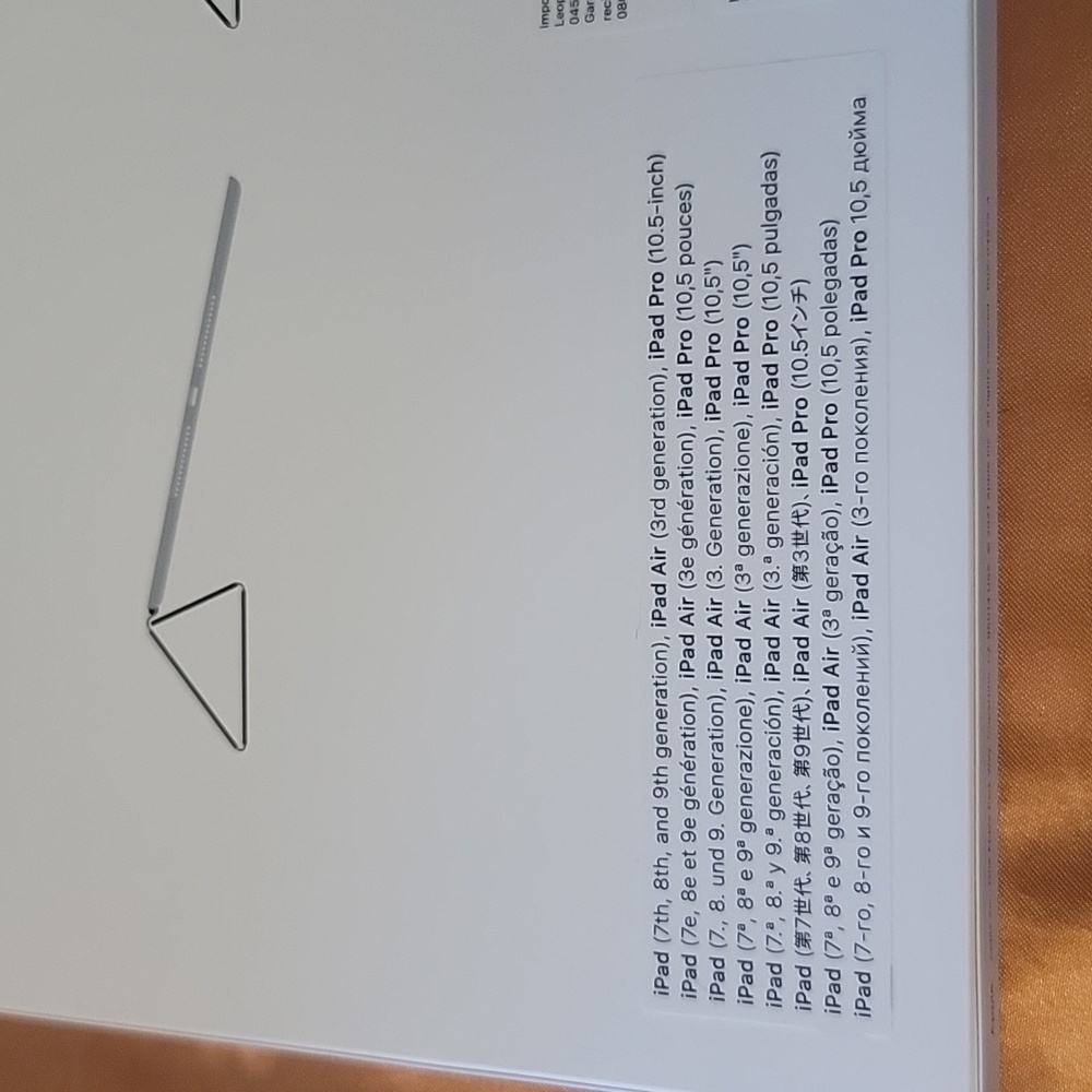 NIB iPad Smart Cover ENGLISH LAVENDER (see pictures for compatible iPad models) - Picture 4 of 5